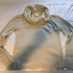 Ann Taylor LOFT Cream with sparkle sweater